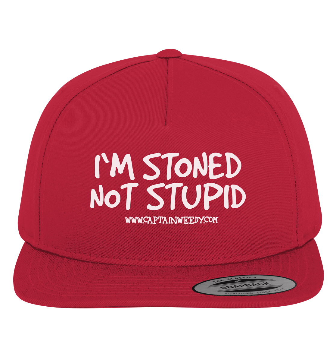 Captain Weedy - I´m stoned...  - Premium Snapback