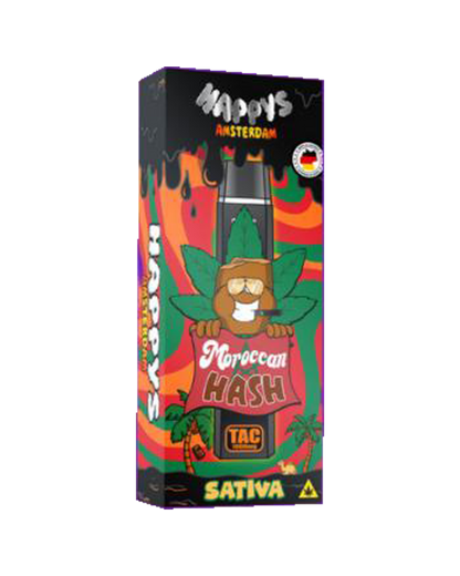 Happy's Amsterdam 1000mg TAC Vape – Moroccan Hash